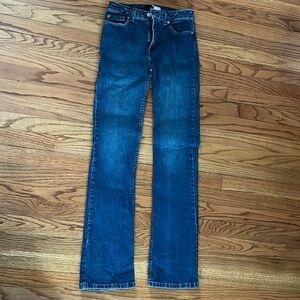 Vintage blue jeans
